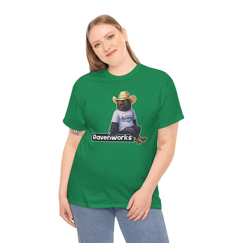 Thumbnail: Ravenworks Cowboy Edgar The Raven T-Shirt