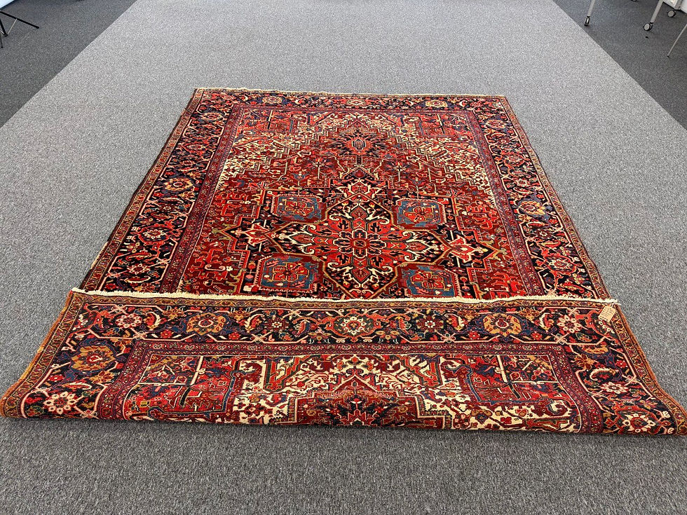Thumbnail: SKU 778 Antique Heriz Handmade Wool Rug, W2.80xL3.90 cm