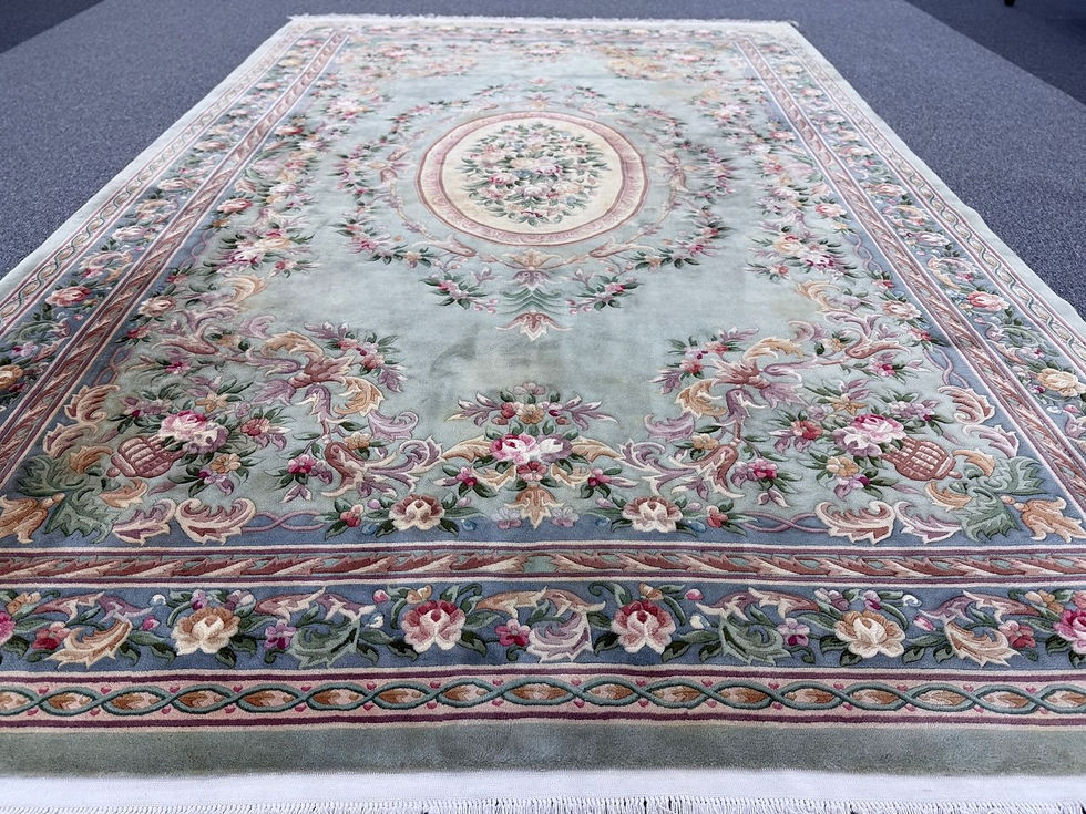 Thumbnail: SKU High Quality XExtra Large Oriental Chinese Handmade Wool Rug. W3.05c L4.63cm