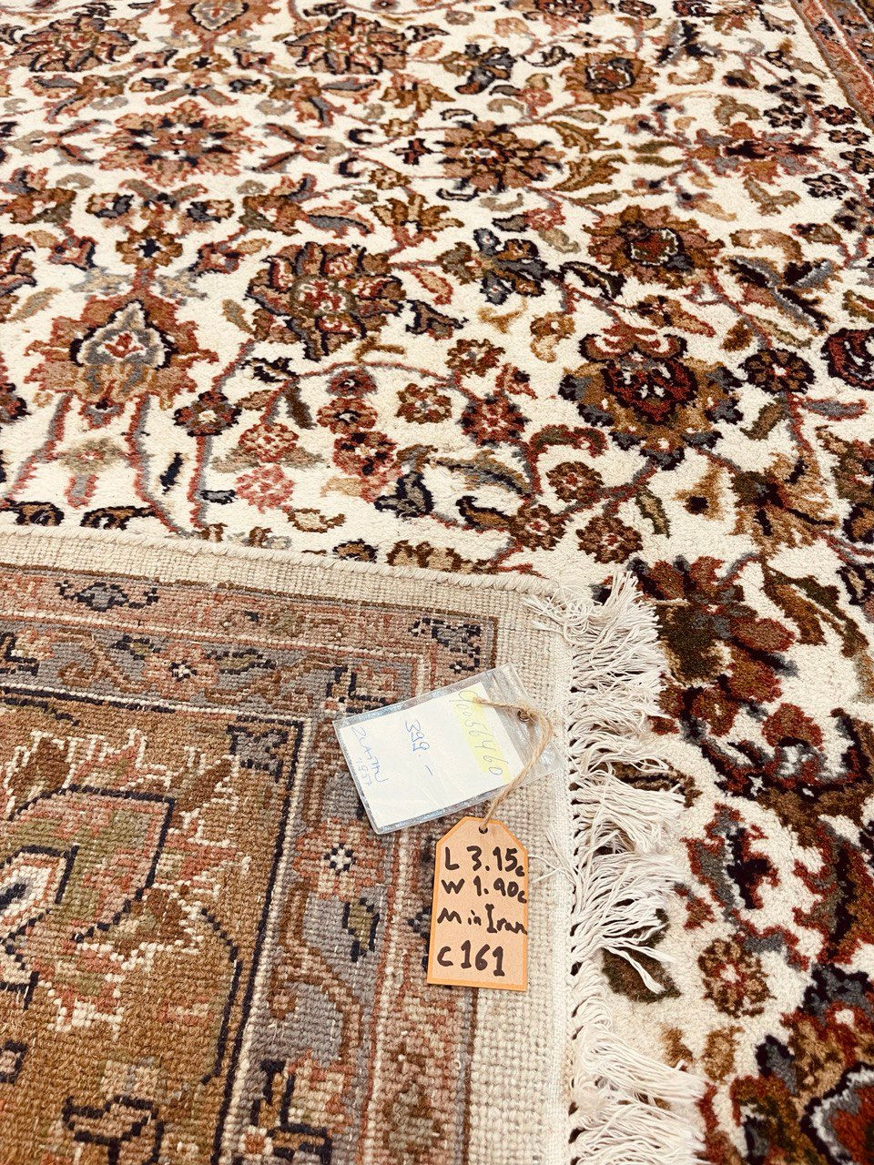 Thumbnail: SKU 161 Antique Oriental Persian hand Knotted rug, 190x315 cm