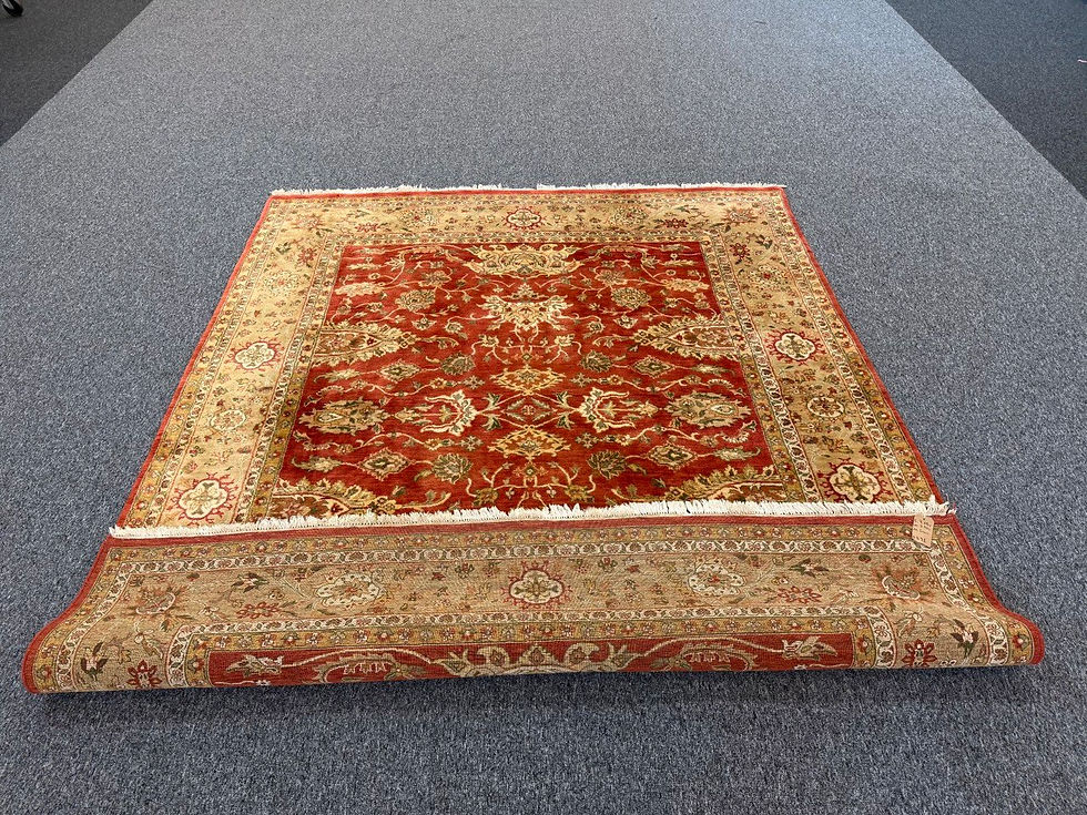 Thumbnail: SKU 591 Beautiful Oriental Iranian Handmade wool rugs. Size: W 2.50cm L3.05cm