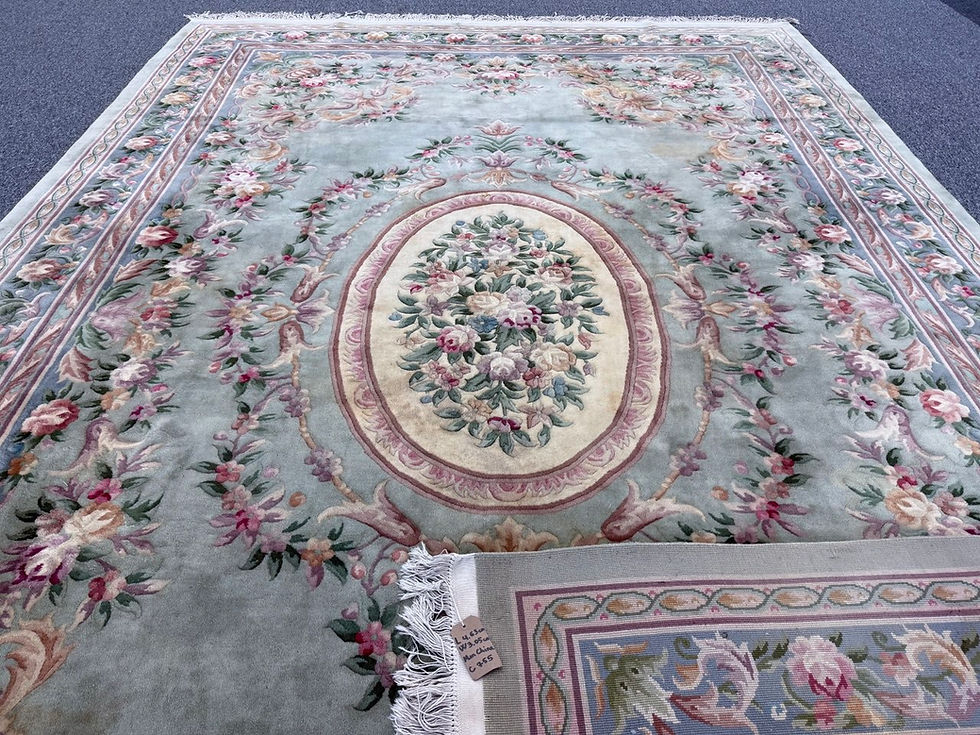 Thumbnail: SKU High Quality XExtra Large Oriental Chinese Handmade Wool Rug. W3.05c L4.63cm