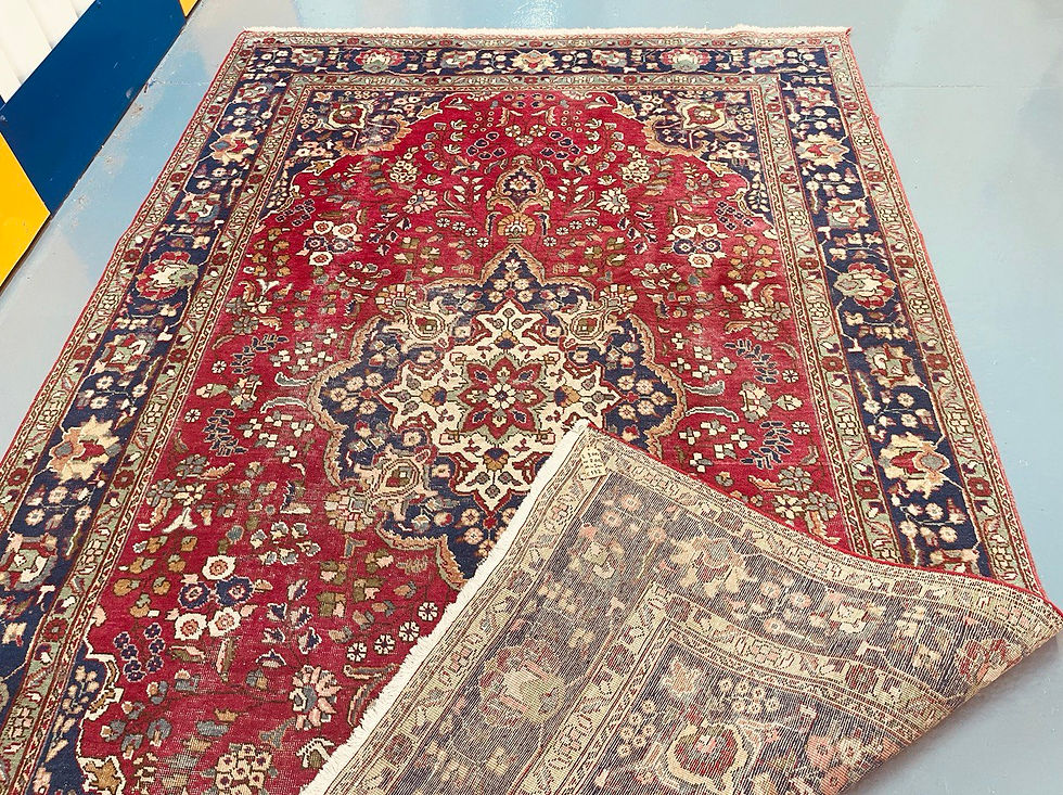 Thumbnail: SKU 132 Antique Tabriz Patina Rug, 200x300 cm
