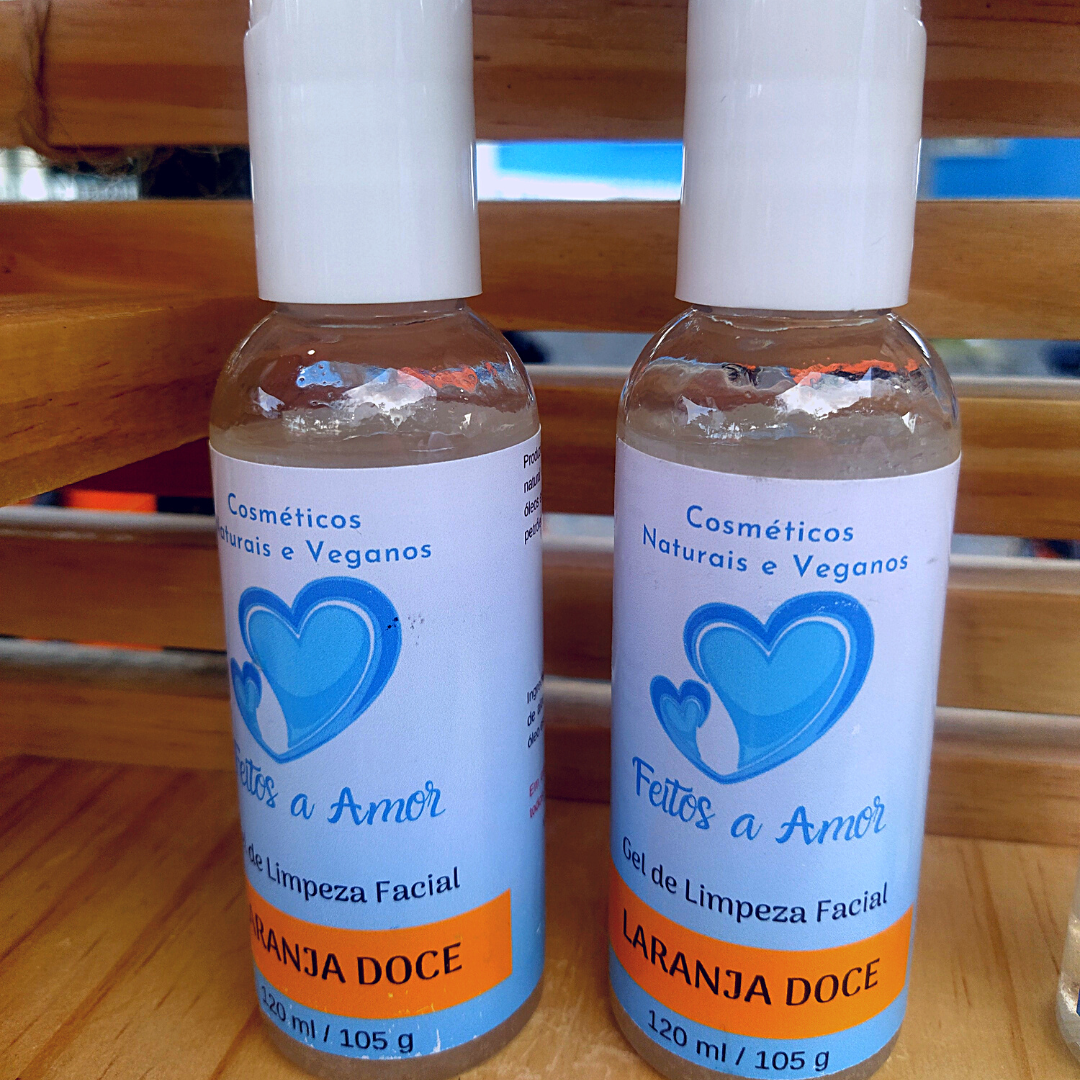 Gel de Limpeza Facial Laranja Doce 120ml