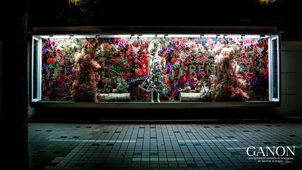 window display
フラワーデザイナー