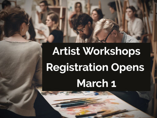 2025 Artist Workshops