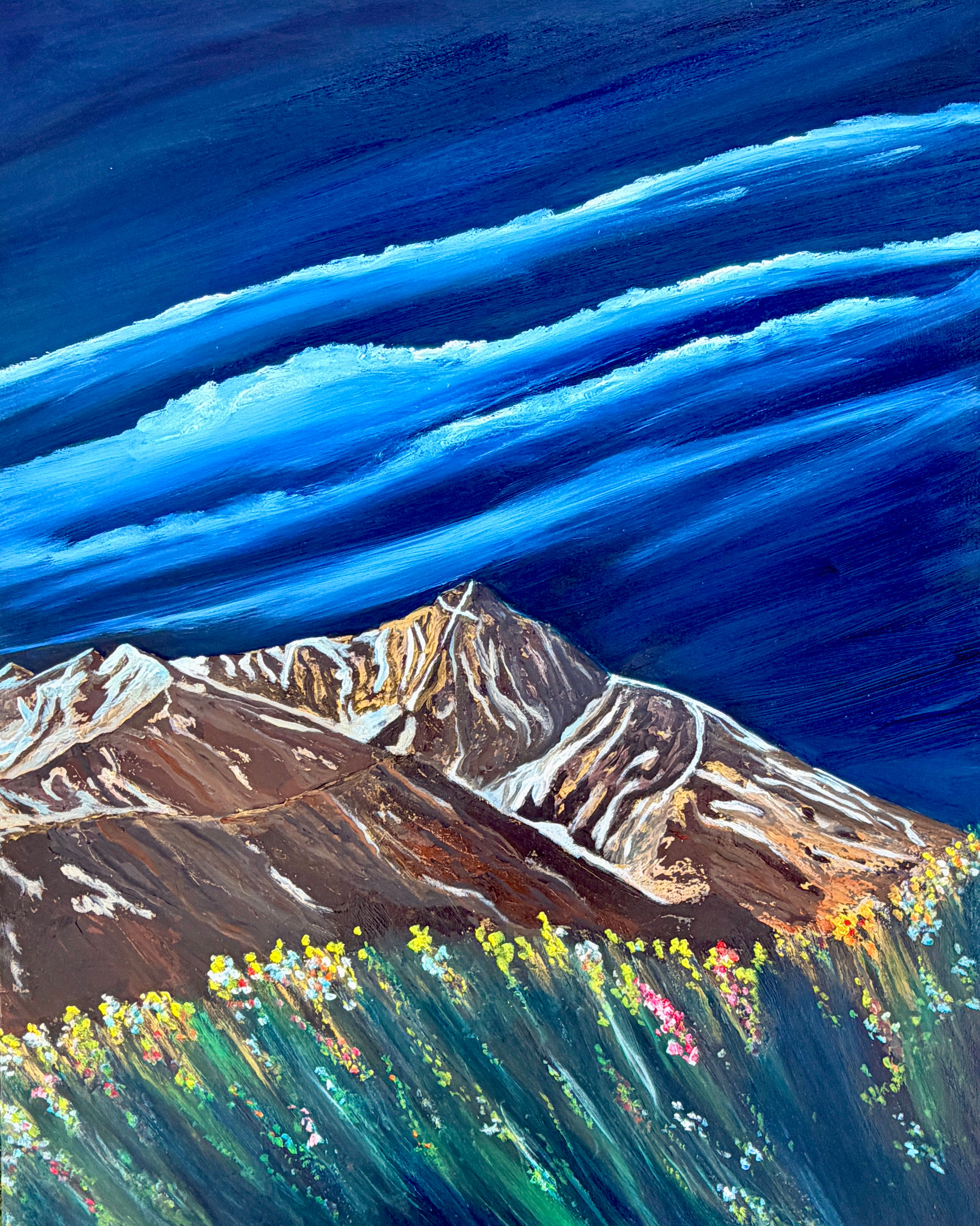 Mount of the Holy Cross at Midnight