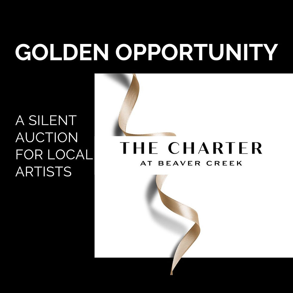 Golden Opportunity: A Silent Auction at The Charter at Beaver Creek