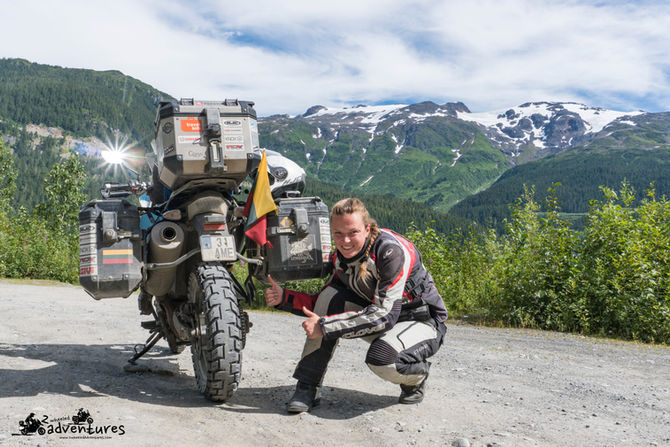 MotoZ Tractionator GPS tires - to take you from LA to Alaska and back