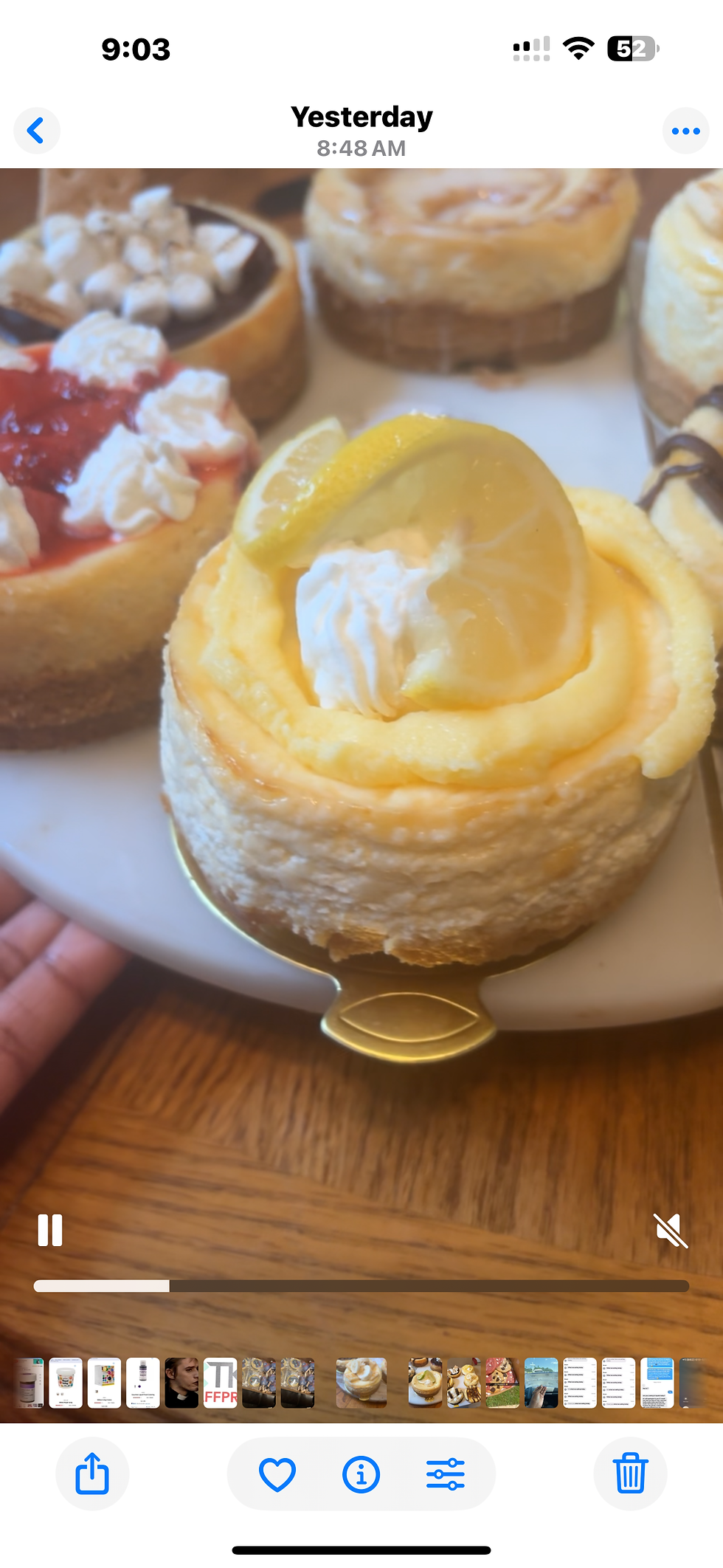 Thumbnail: Specialty 4 inch cheesecake