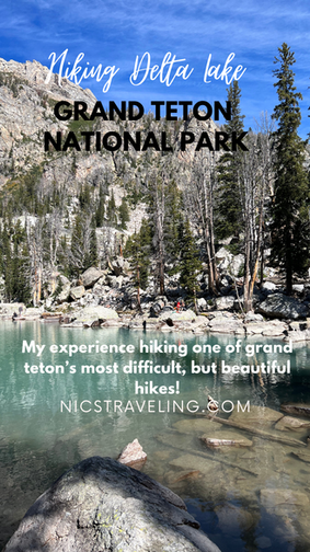 Hiking Delta Lake (Grand Teton National Park)