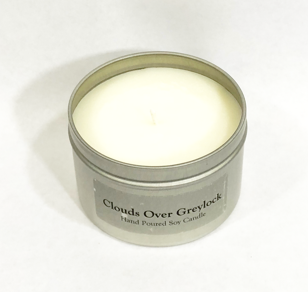 Thumbnail: Clouds Over Greylock “Clean Cotton” 8 oz Candle 