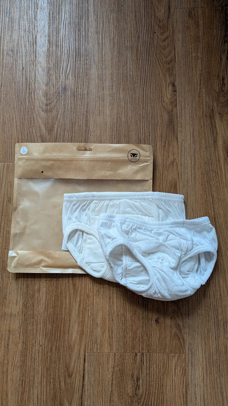 2 pack of white Tiny Trainers - 4 years