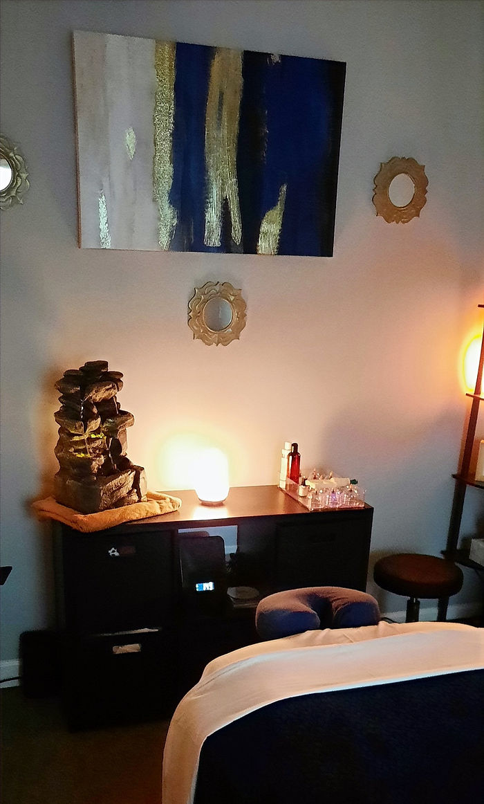 Massage room of One Healing Touch Massage room of One Healing Touch