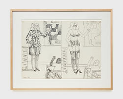 Robert Colescott, Untitled, c. 1975