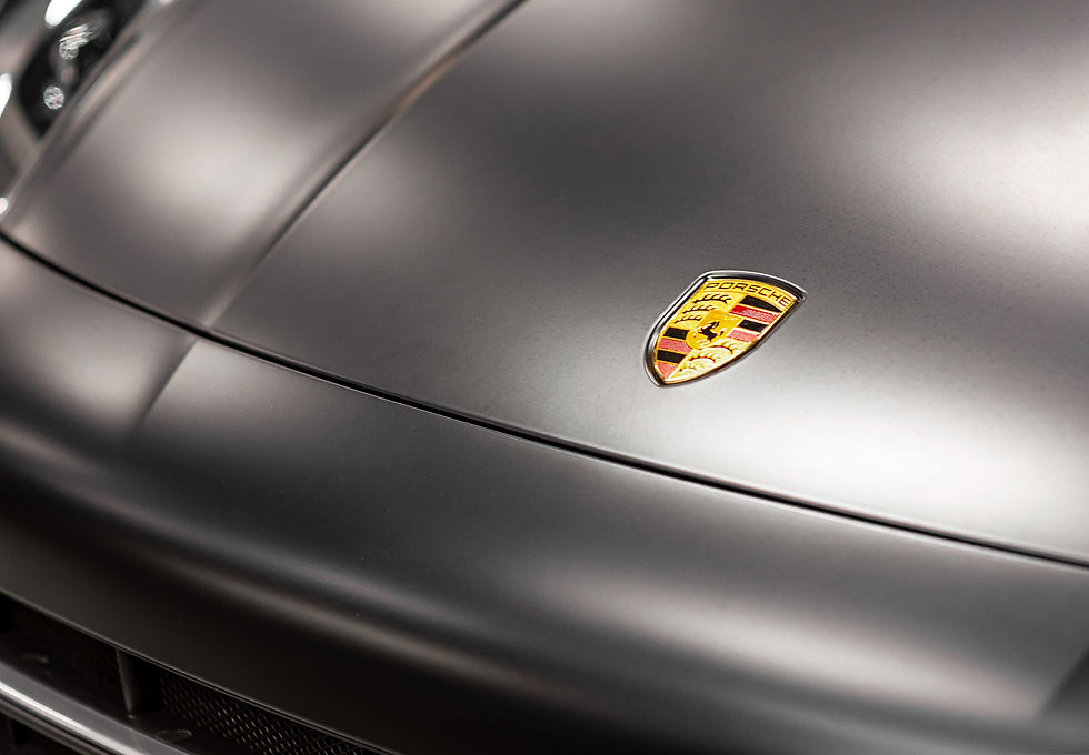 Matte Porsche Paint