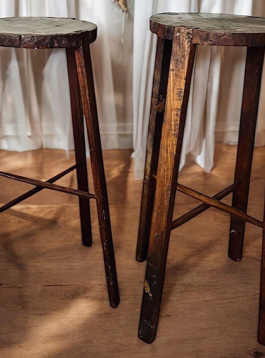 tabouret vintage à louer