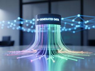 Abstract AI network representing trustworthy scientific validation