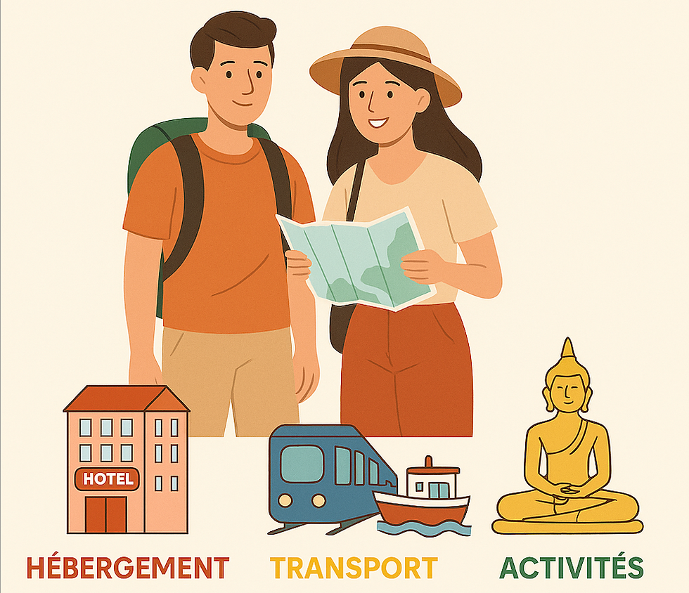 💸 Budget pour un voyage en Thaïlande 🇹🇭 : Guide pratique pour un jeune couple