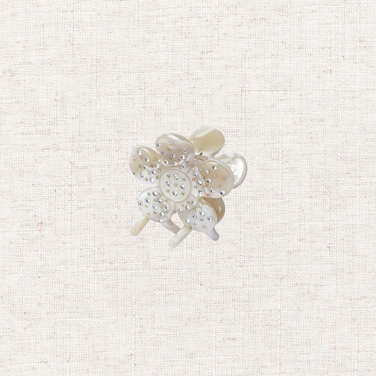 Alva hårklype beige