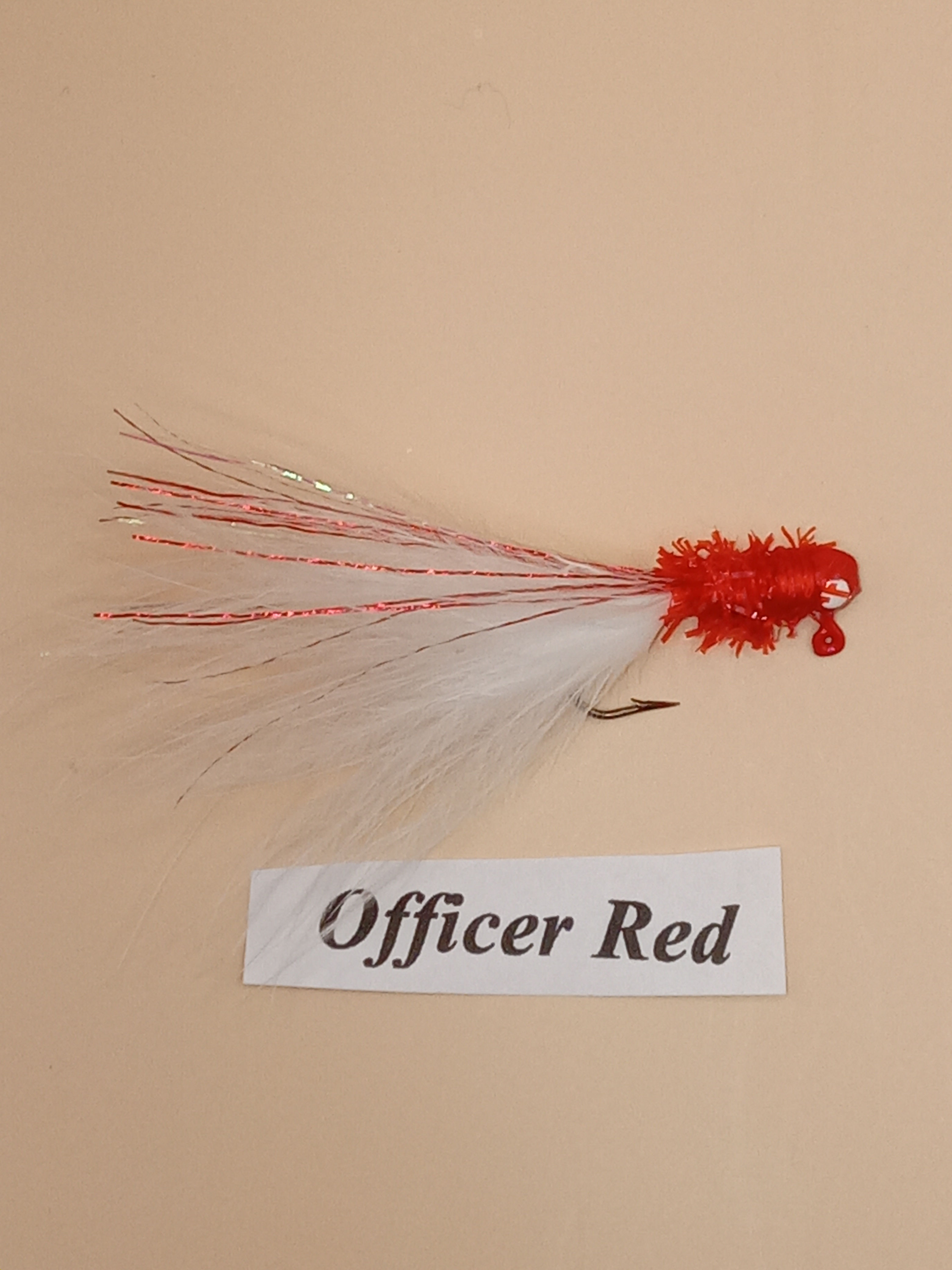 1/16th Officer red