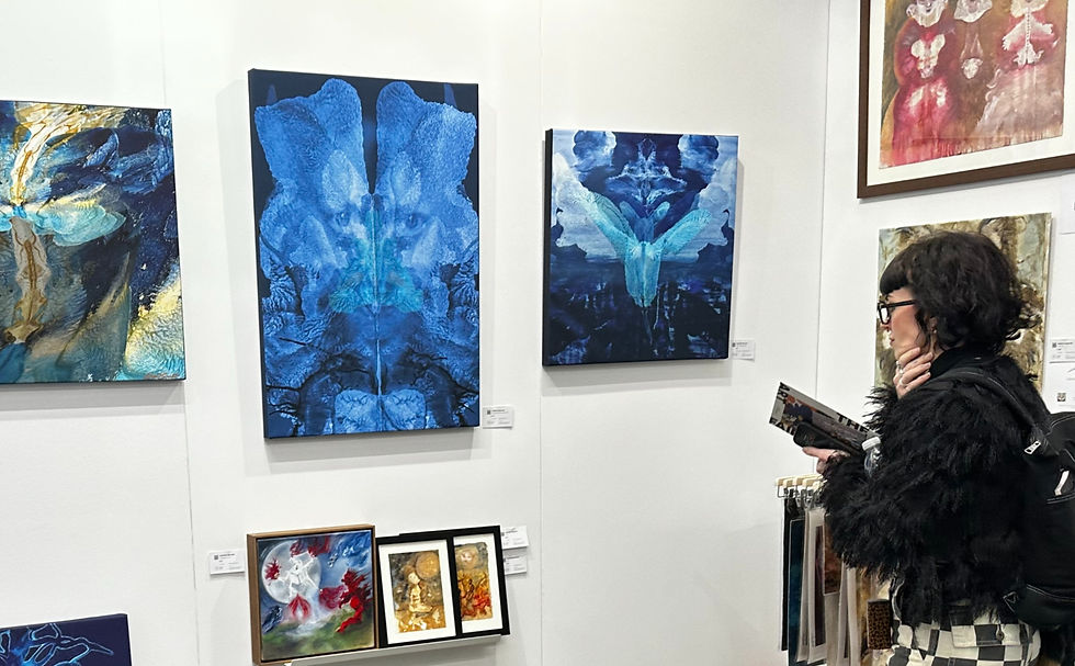 Visitors engaging with Dream State Self, London show 2026
