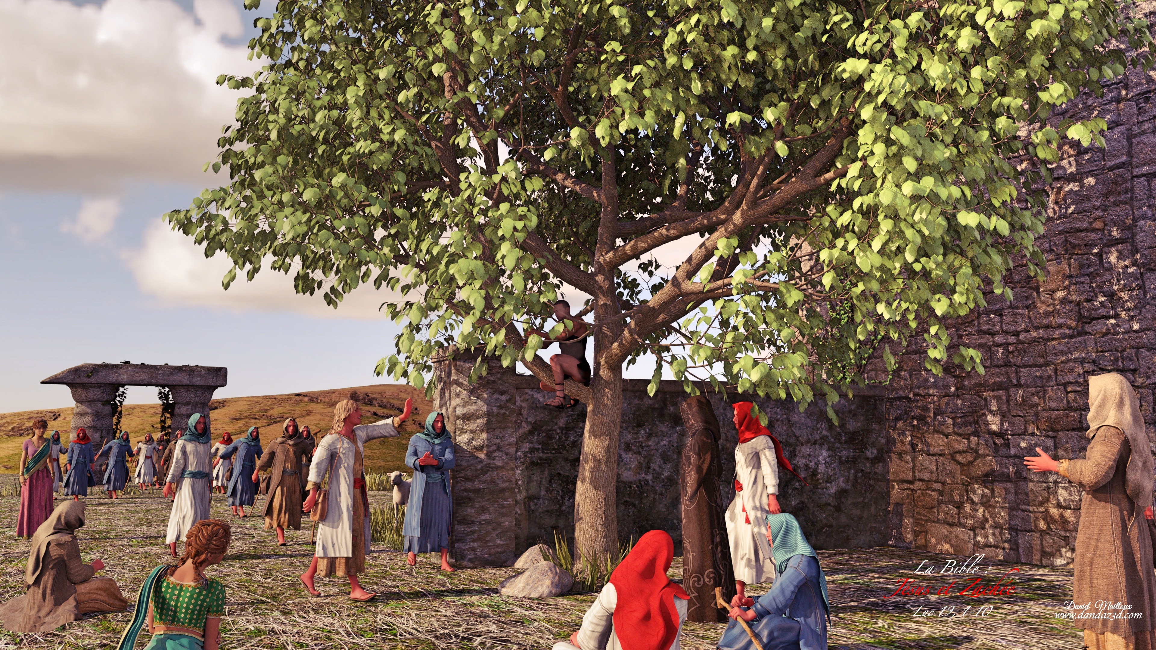 Jésus et Zachée