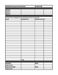 Paysheet