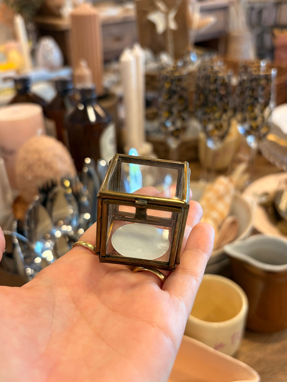Miniature : Boîte à bague en laiton Madam Stoltz