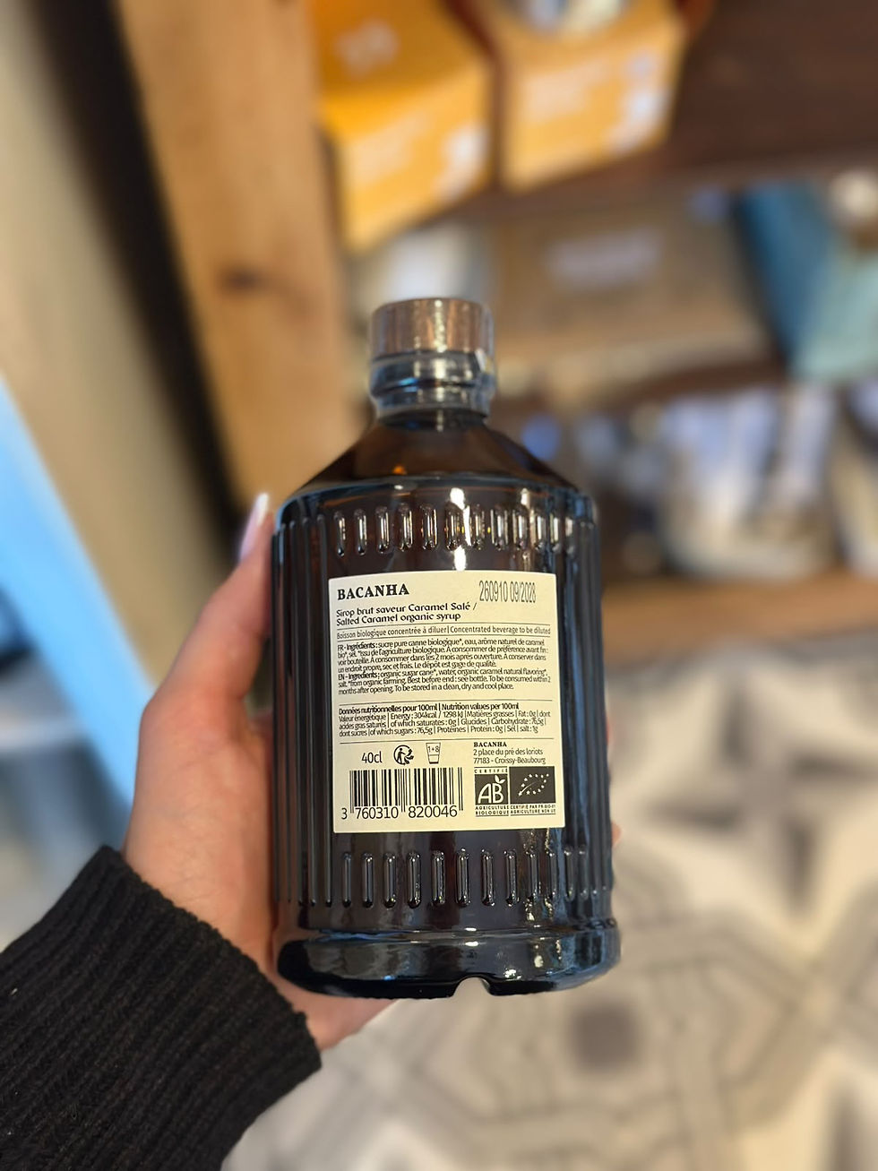 Miniature : Sirop de pistache bio Bacanha 🇫🇷