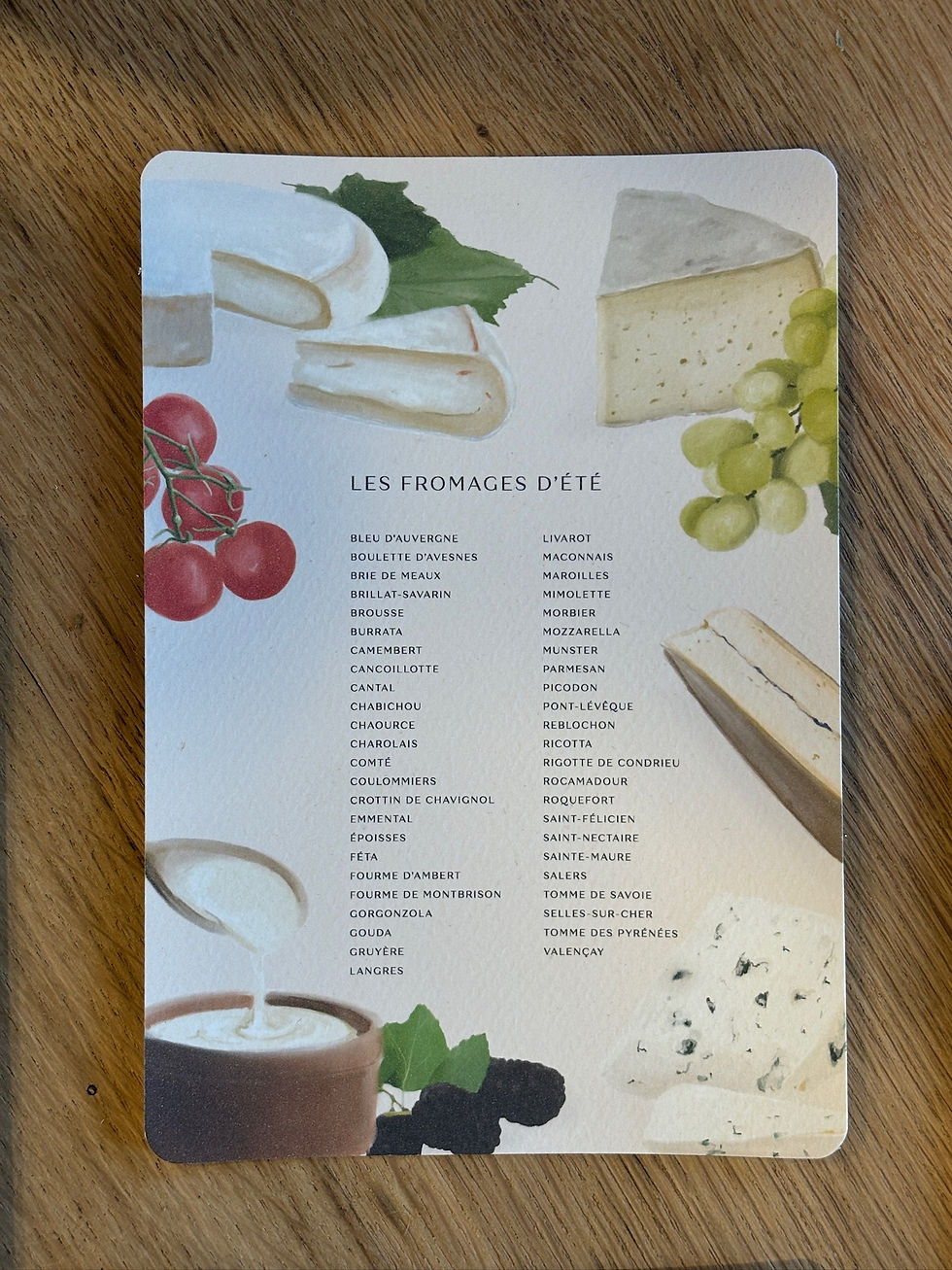 Miniature : Calendrier des fromages 🇫🇷 