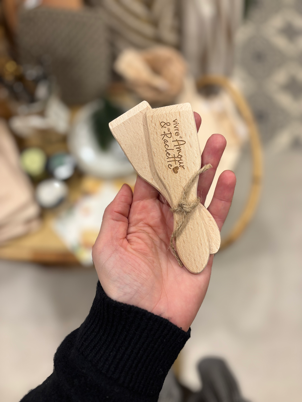 Miniature : Duo de spatules Vivre d’amour et de raclette 🇫🇷