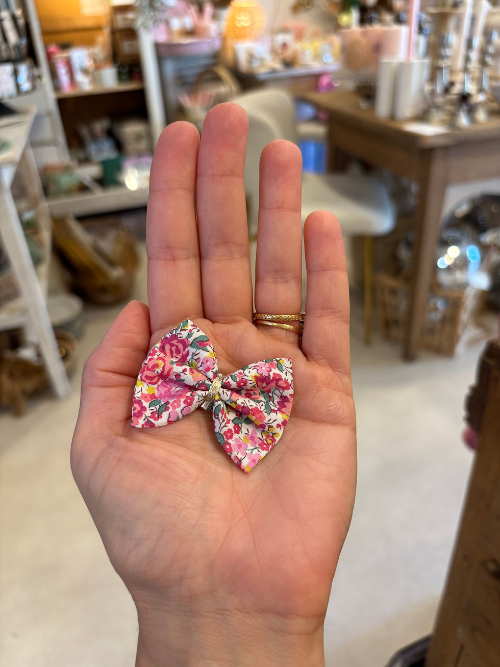 Miniature : Barrette noeud liberty