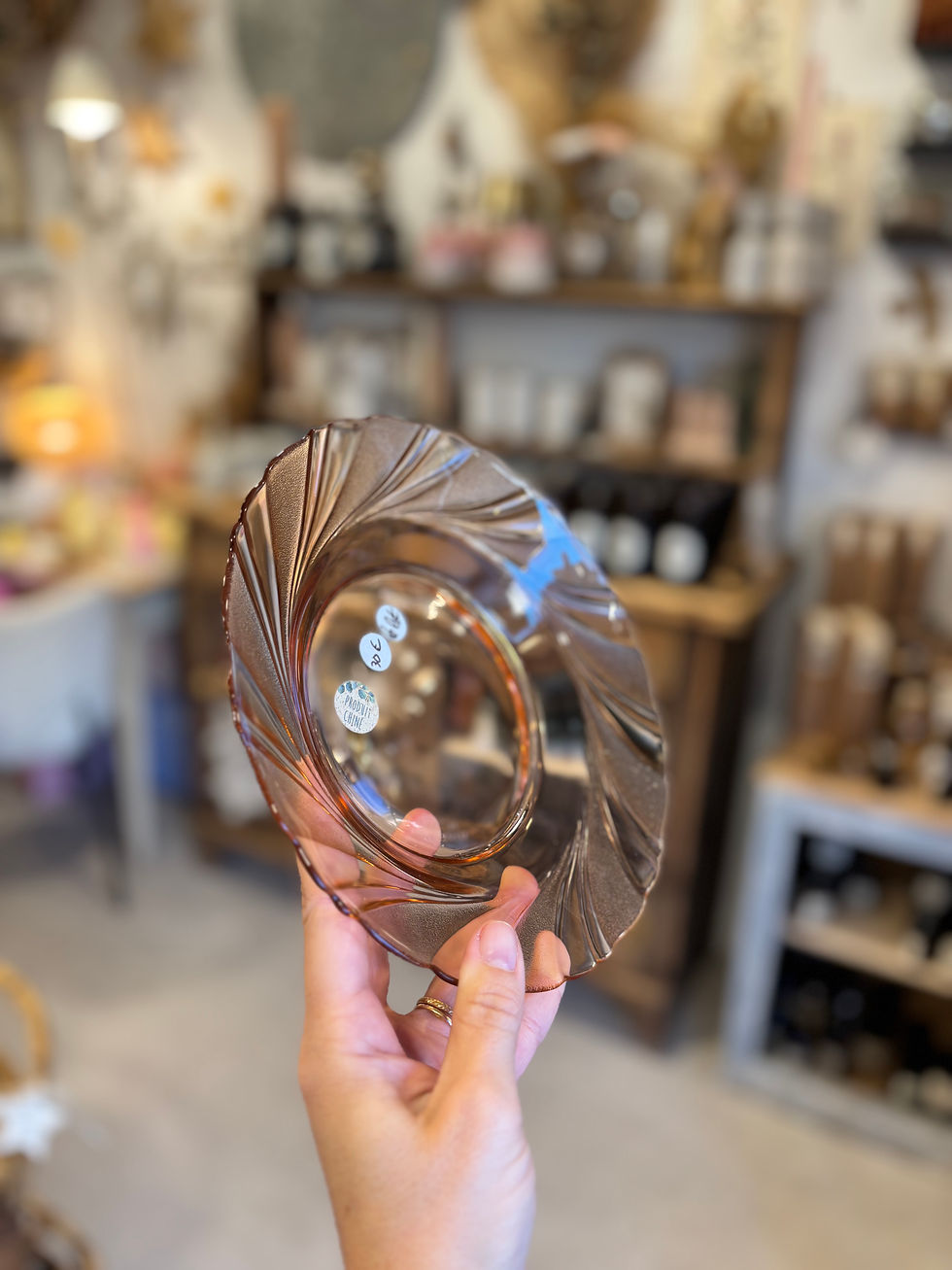 Miniature : Assiettes creuses vintage Rosaline 🏷️ 