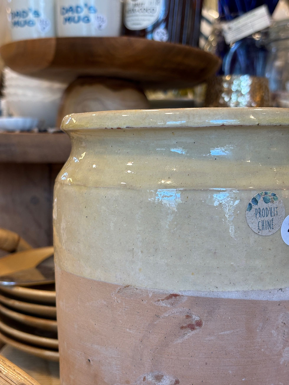Miniature : Pot en grès émaillé 🏷️ 