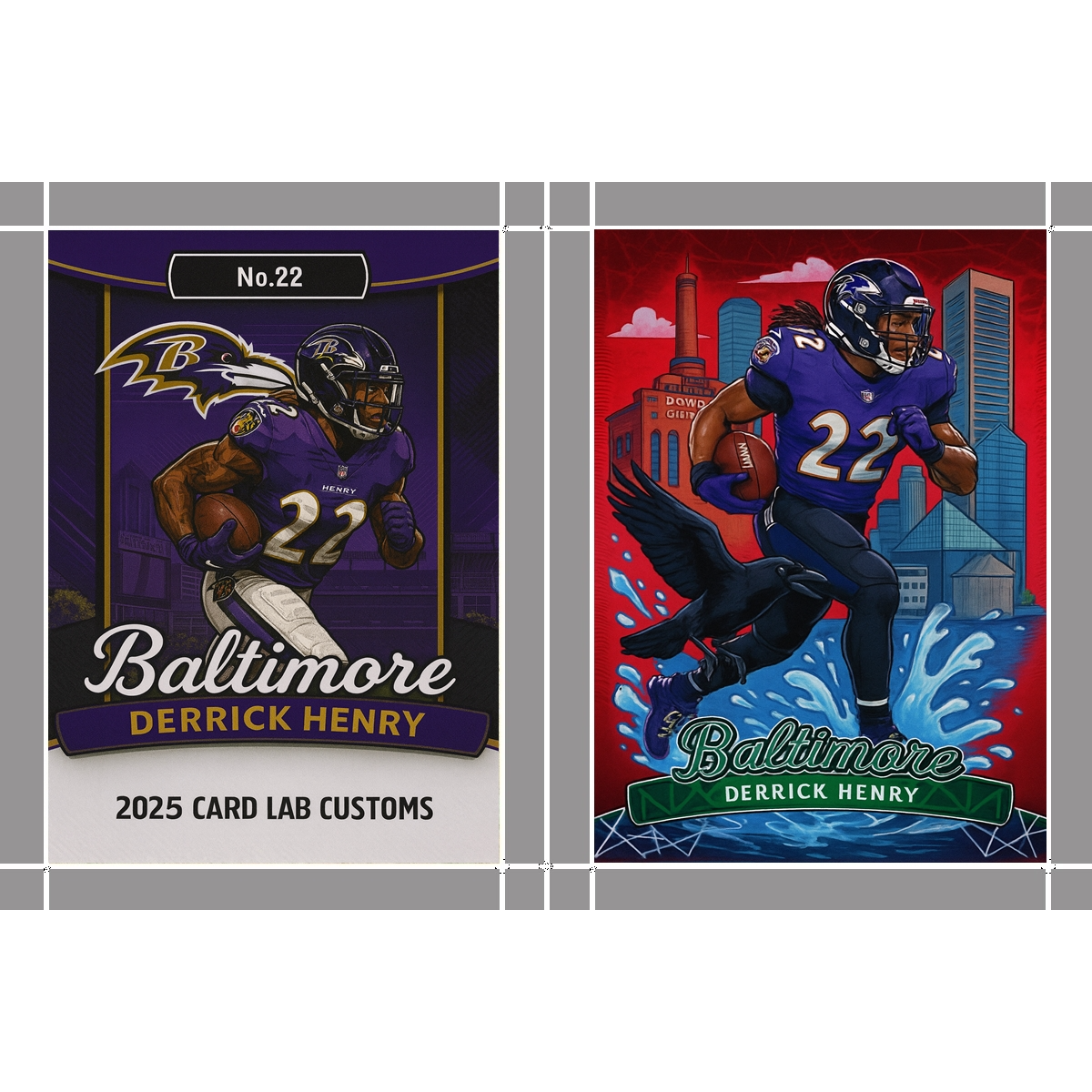 Downtown Derrick Henry (a) Baltimore Ravens