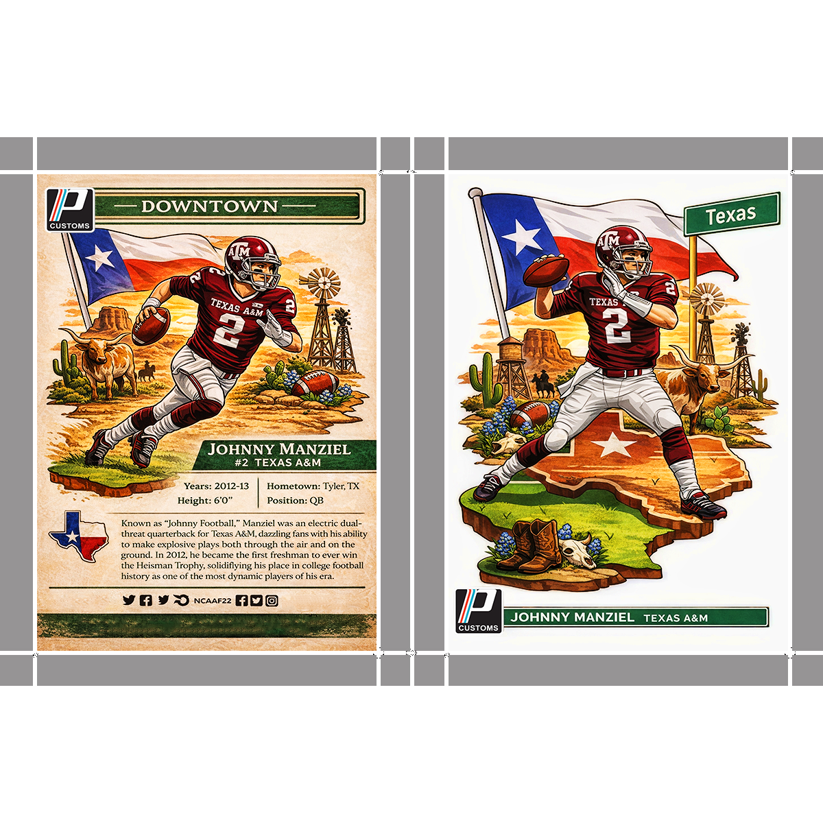 Johnny Manziel Downtown Texas A&M