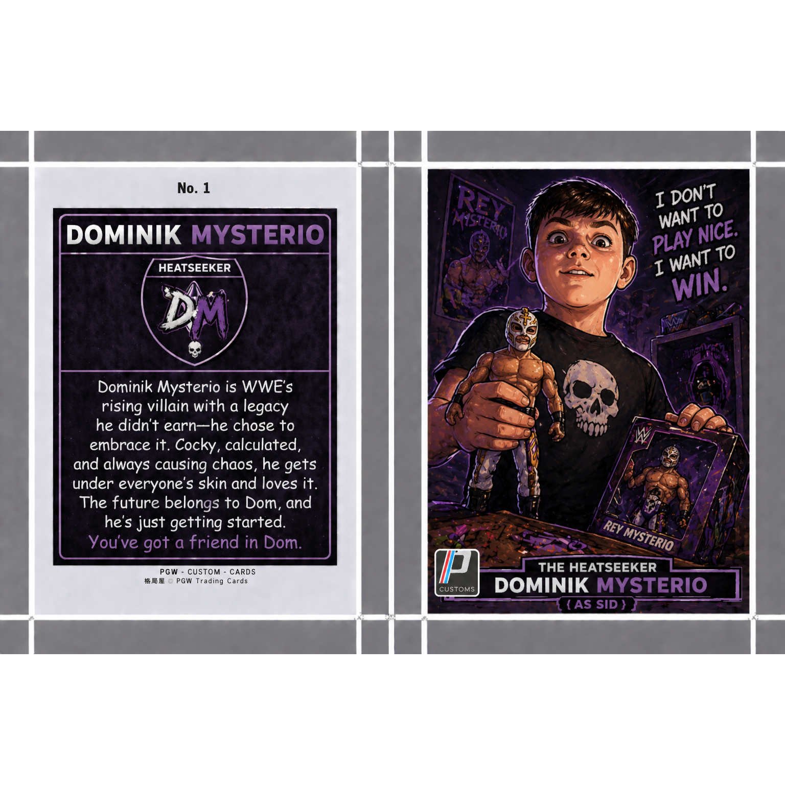 Doninek Mysterio Downtown WWE