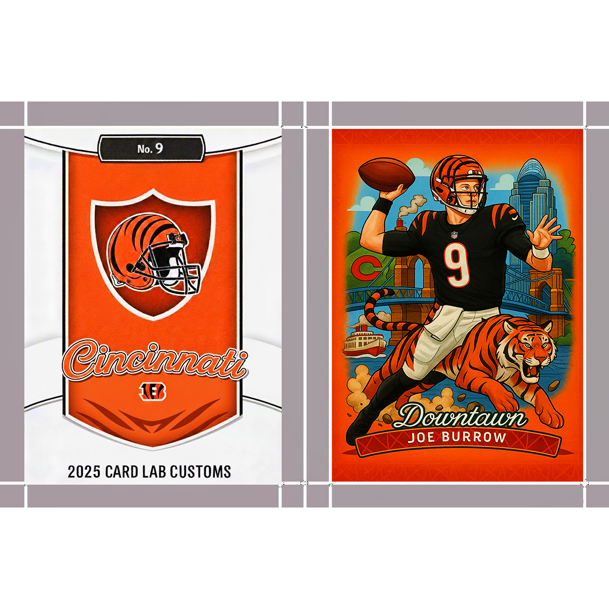 Joe Burrow Downtown c Cincinnati Bengals