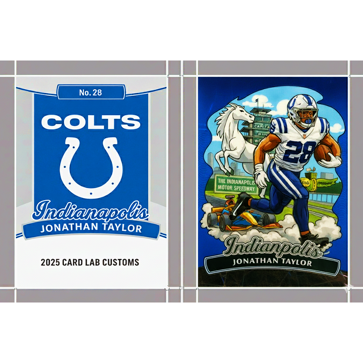 Jonathan Taylor Downtown Indinapolis Colts