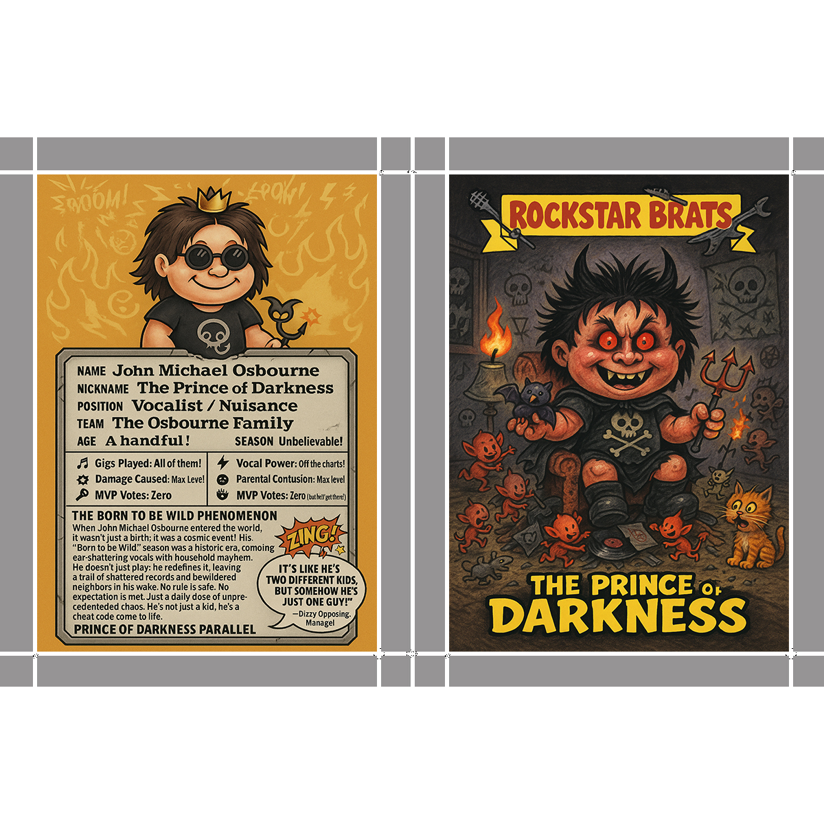 Ozzy Osbourne as The Prince of Darkness