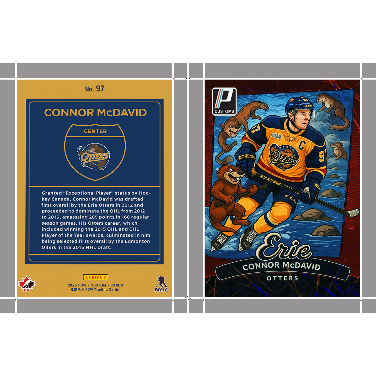 Connor McDavid Downtown Erie Otters