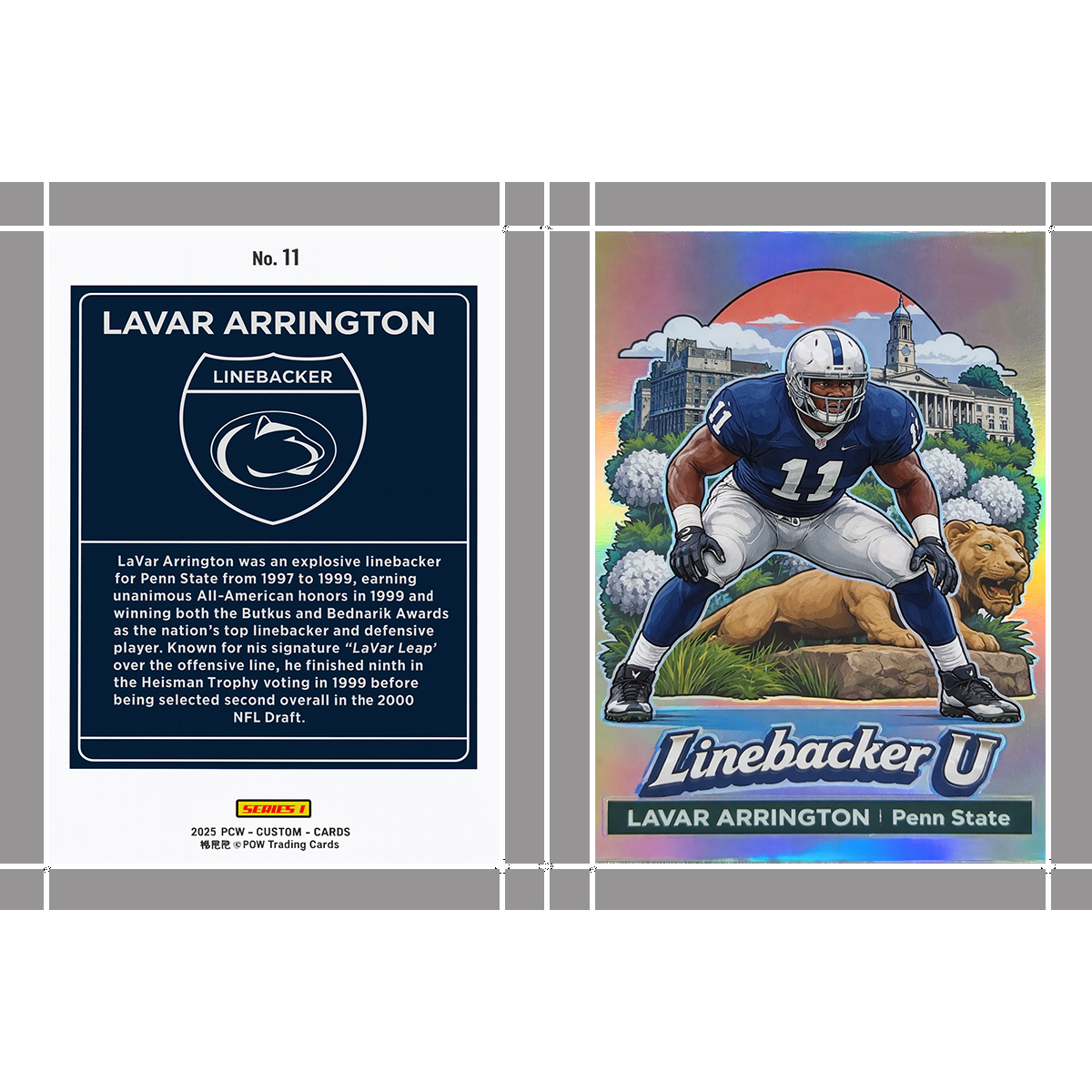 Lavar Arrington Downtown Penn State