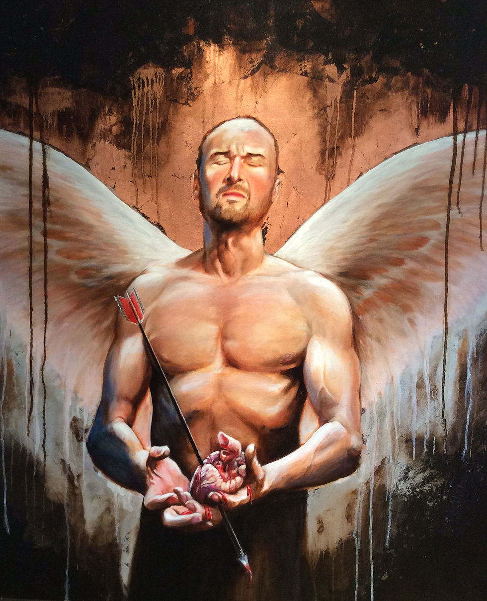 'Heart and soul' Oil on canvas 1000x1200mm