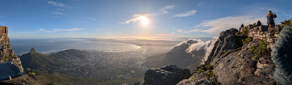 Beautiful view as soon as you get off of the cable car