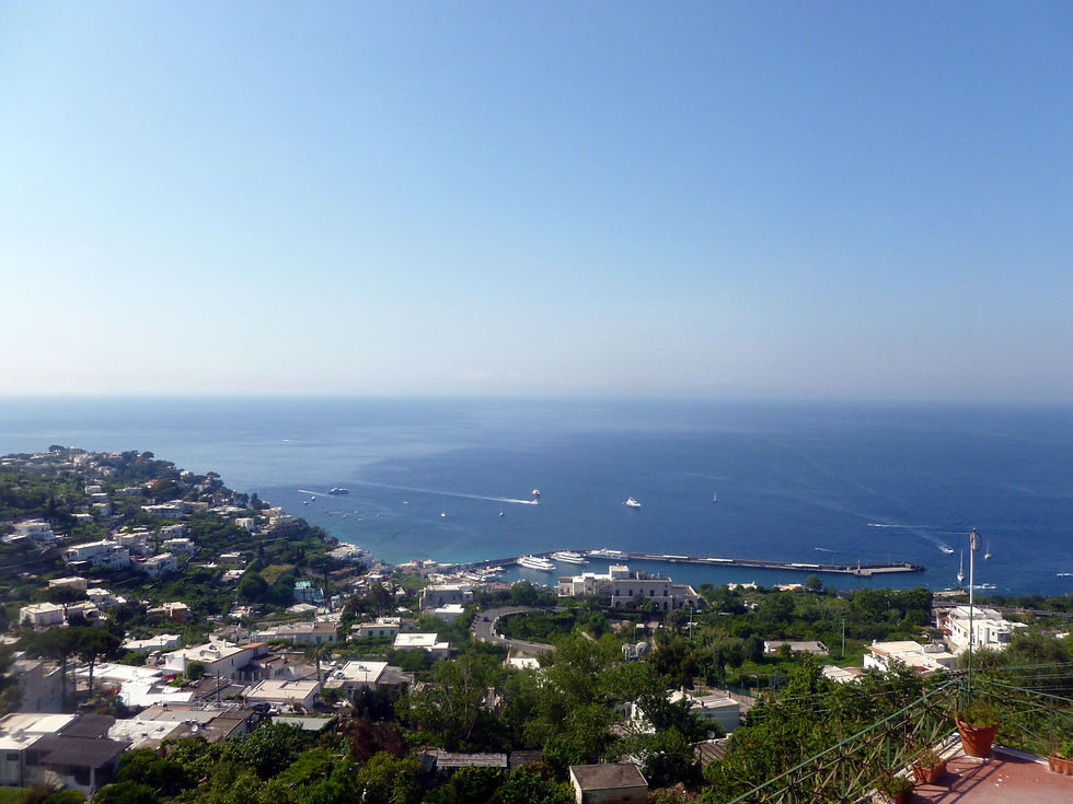 View from the Town of Capri