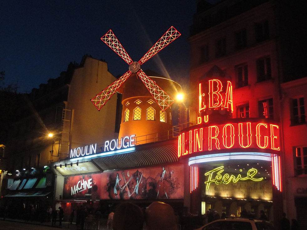 Moulin Rouge by Night