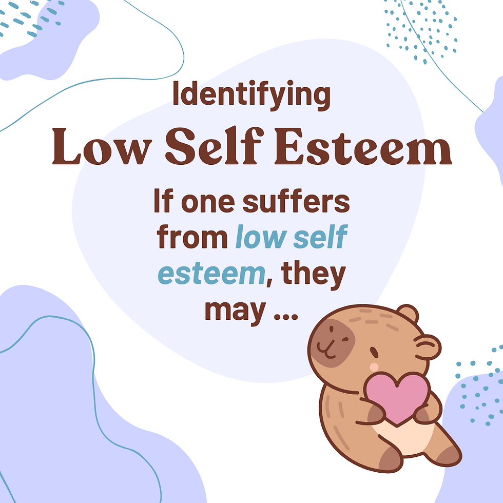 Low Self Esteem 101824