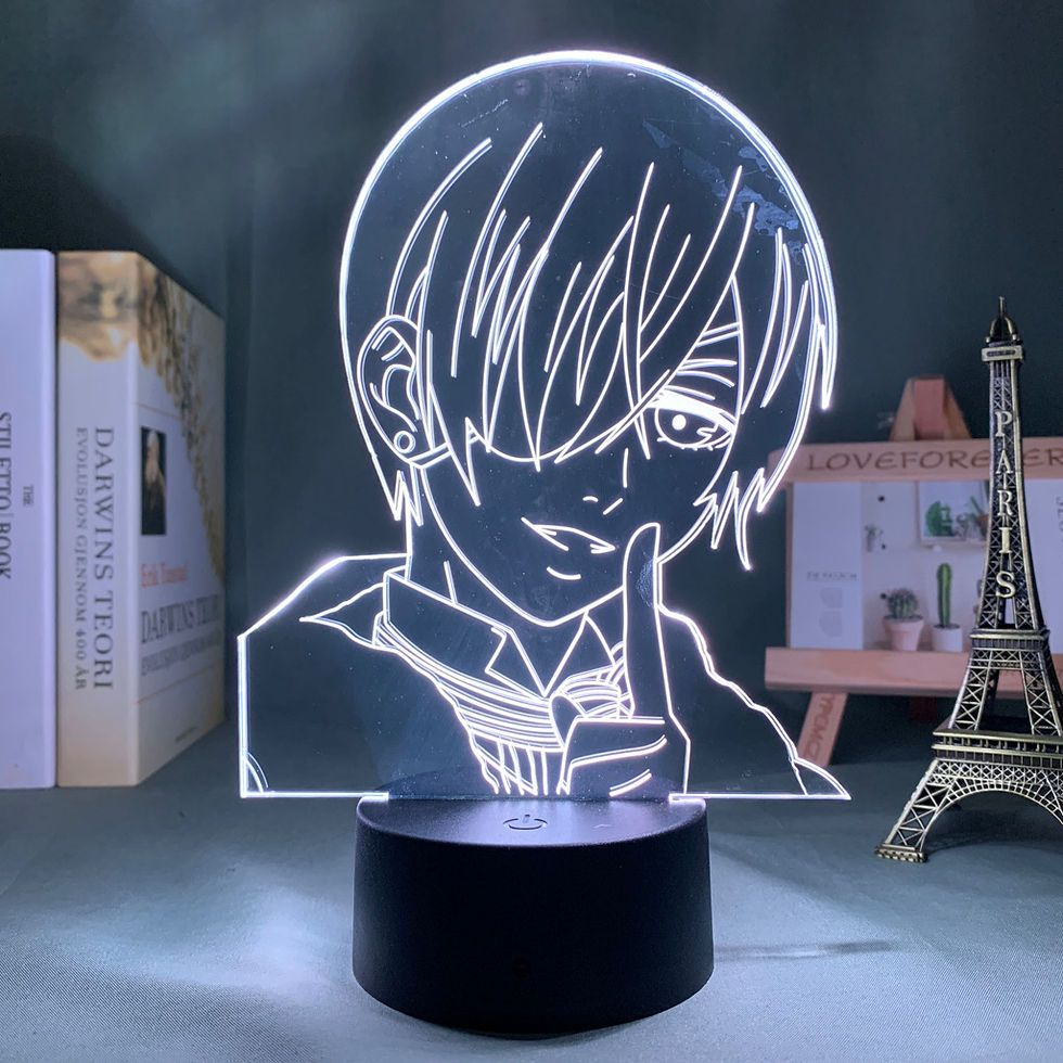 Thumbnail: Black Butler Ciel Phantomhive 3D Night Light with Remote