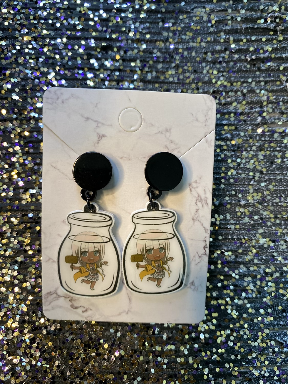 Thumbnail: Danganronpa Ultimate Artist Earrings